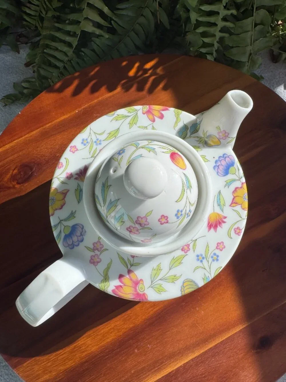 Vintage Toscany Avignon Floral Teapot, Japan - Fine China Cottagecore Tea Pot